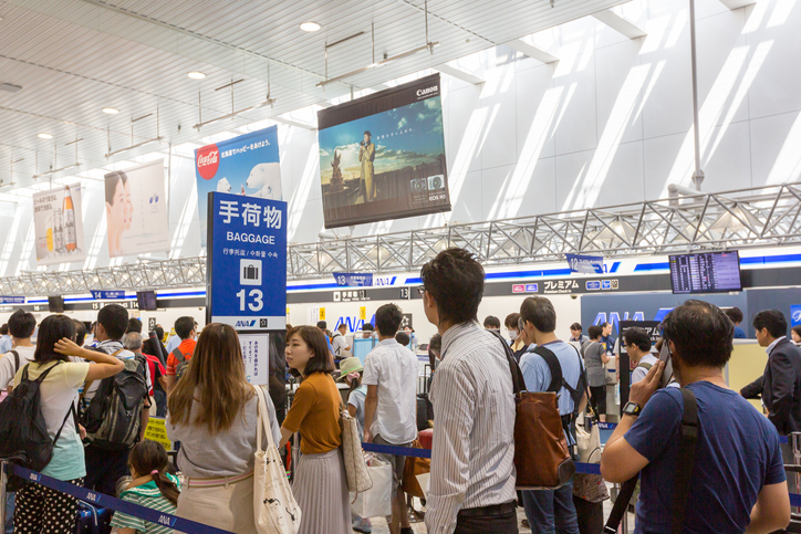 일본 홋카이도 공항 전경, 사진제공: 게티이미지코리아