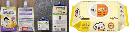 (주)베베쿡 제품 연세유업 제품 깨끗한나라(주) 제품